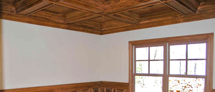 Tauber Builders Coffered Ceilings