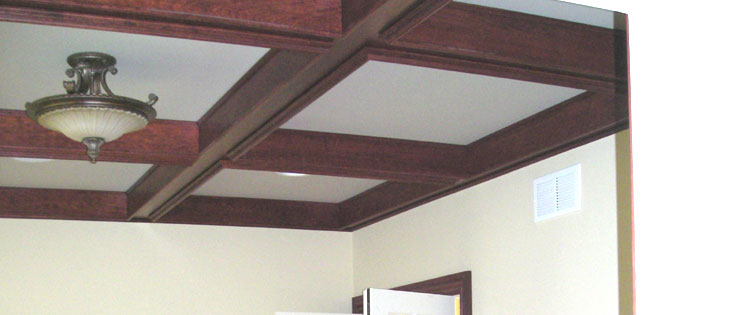 Tauber Builders Coffered Ceilings