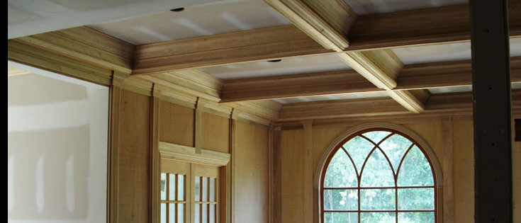 Tauber Builders Coffered Ceilings