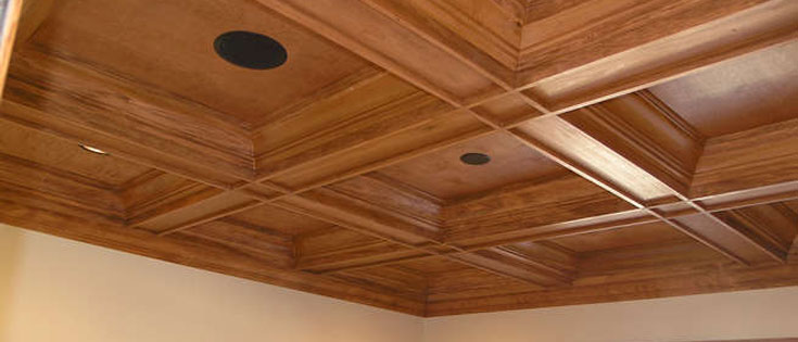Tauber Builders Coffered Ceilings