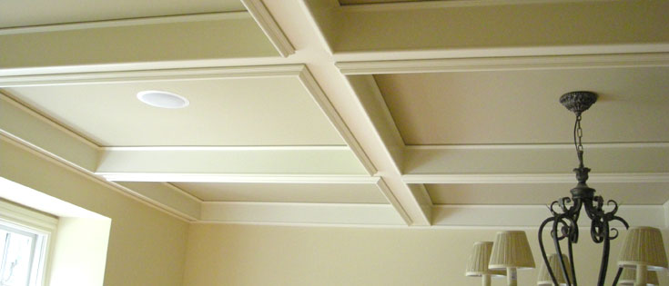 Tauber Builders Coffered Ceilings