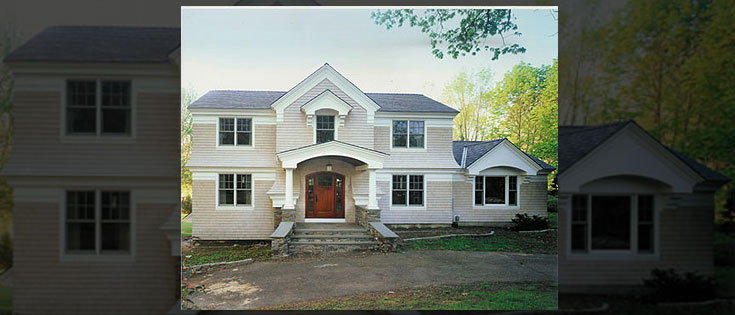 Tauber Builders Elevations Front Completed