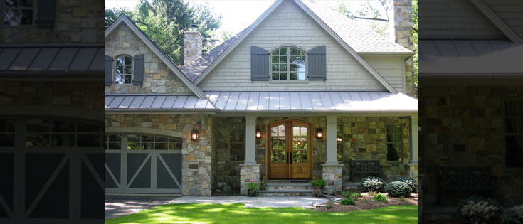 Tauber Builders Elevations E Welling, Pennington � Front Completed