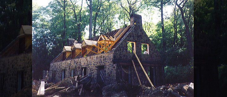 Tauber Builders Elevations Tenefly � Front Before