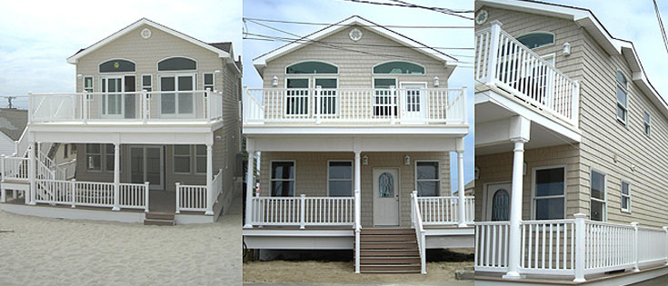 Tauber Builders Elevations Boriae Beach House